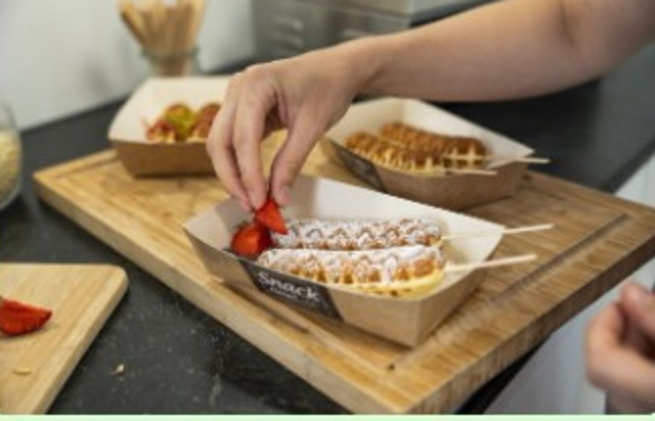 Süße Waffelspezialität von Sweet Karolina